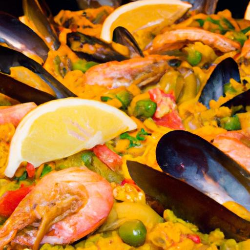 paella de mariscos