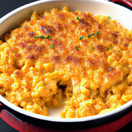 paella mac and cheese