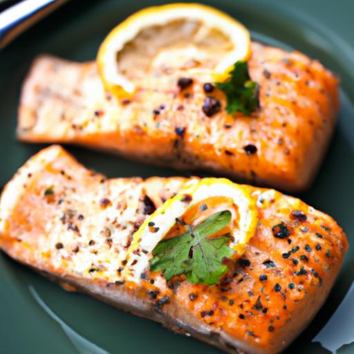 pan seared salmon with butter sauce