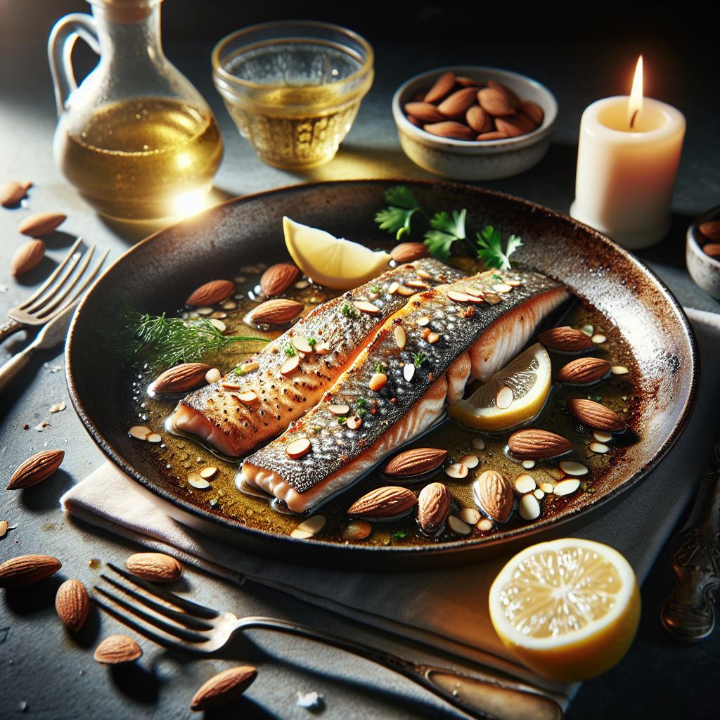 Pan Seared Trout with Almonds