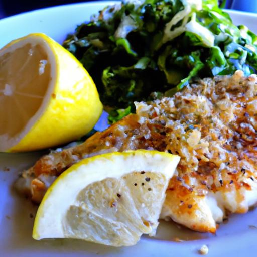 parmesan crusted cod with lemon butter sauce