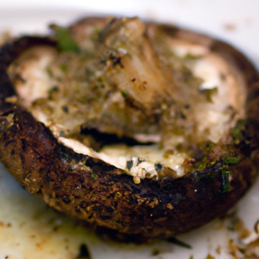 parmesan crusted portobello mushrooms