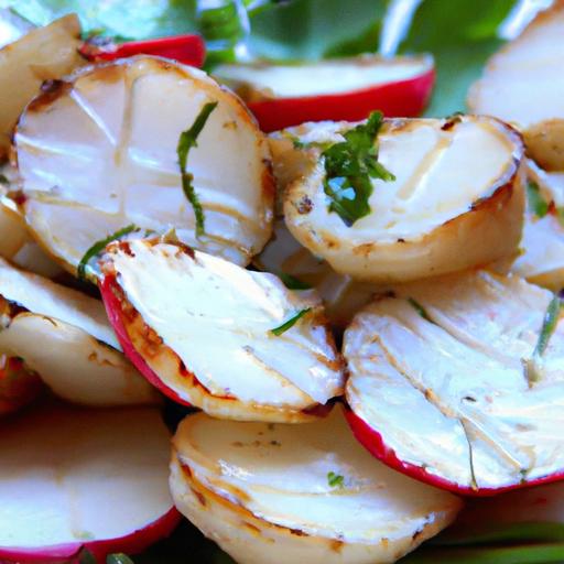 Parmesan Garlic Roasted Radishes