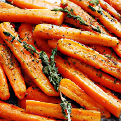 Parmesan Herb Roasted Carrots