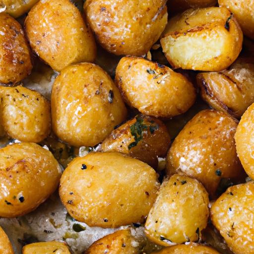 parmesan roasted baby potatoes