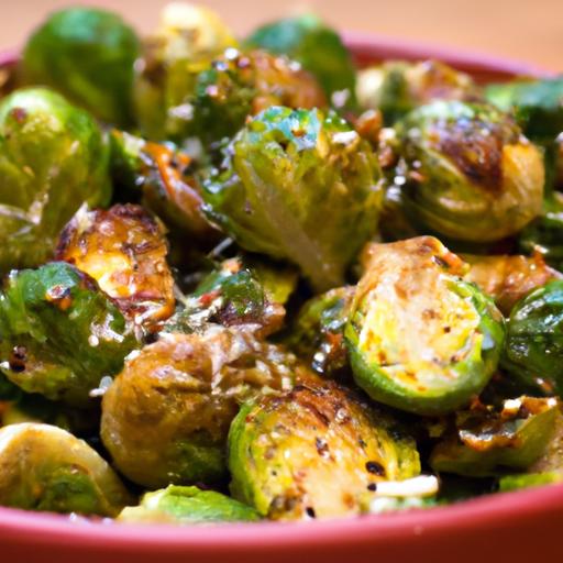 parmesan roasted brussels sprouts