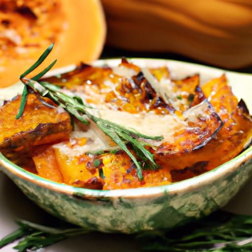 parmesan roasted butternut squash