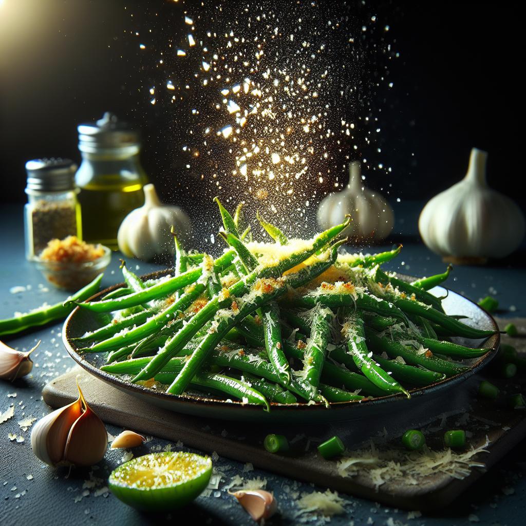 parmesan roasted green beans