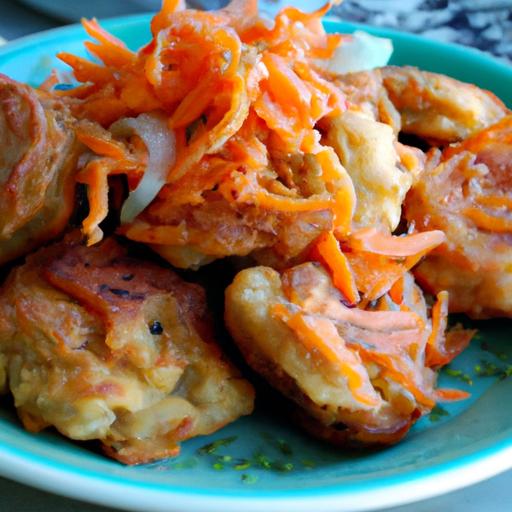 Parsnip and Carrot Latkes