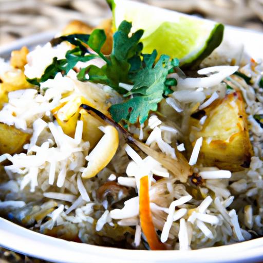 parsnip and coconut rice