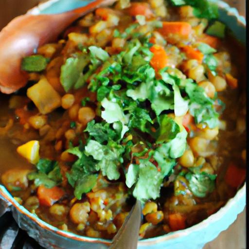 parsnip and lentil curry