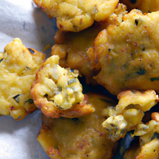 Parsnip and Sweet Corn Fritters