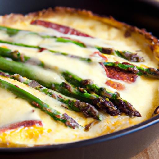 Pastrami and Asparagus Frittata