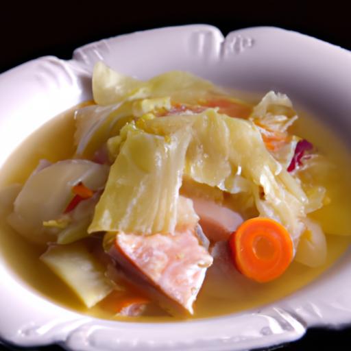 pastrami and cabbage soup