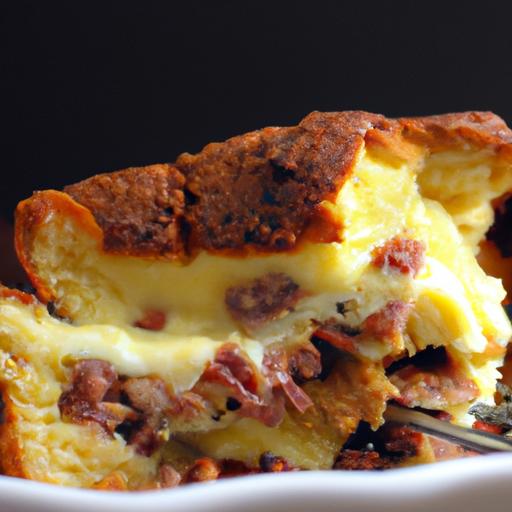 Pastrami and Swiss Cheese Soufflé