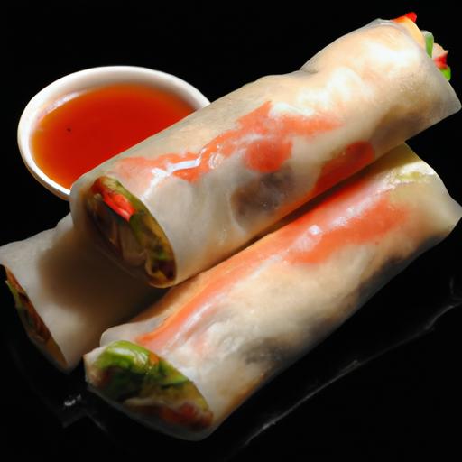 Pastrami Spring Rolls