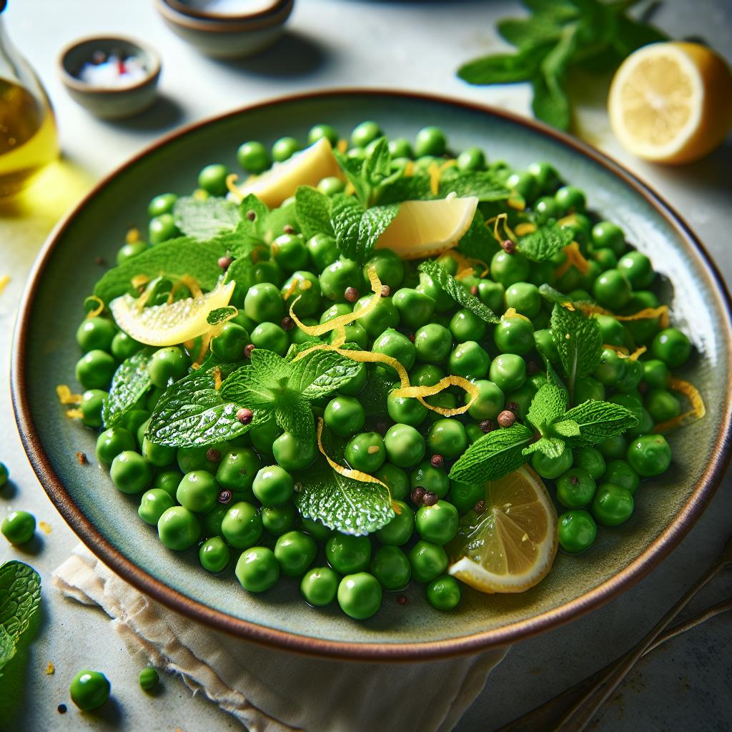 pea and mint salad