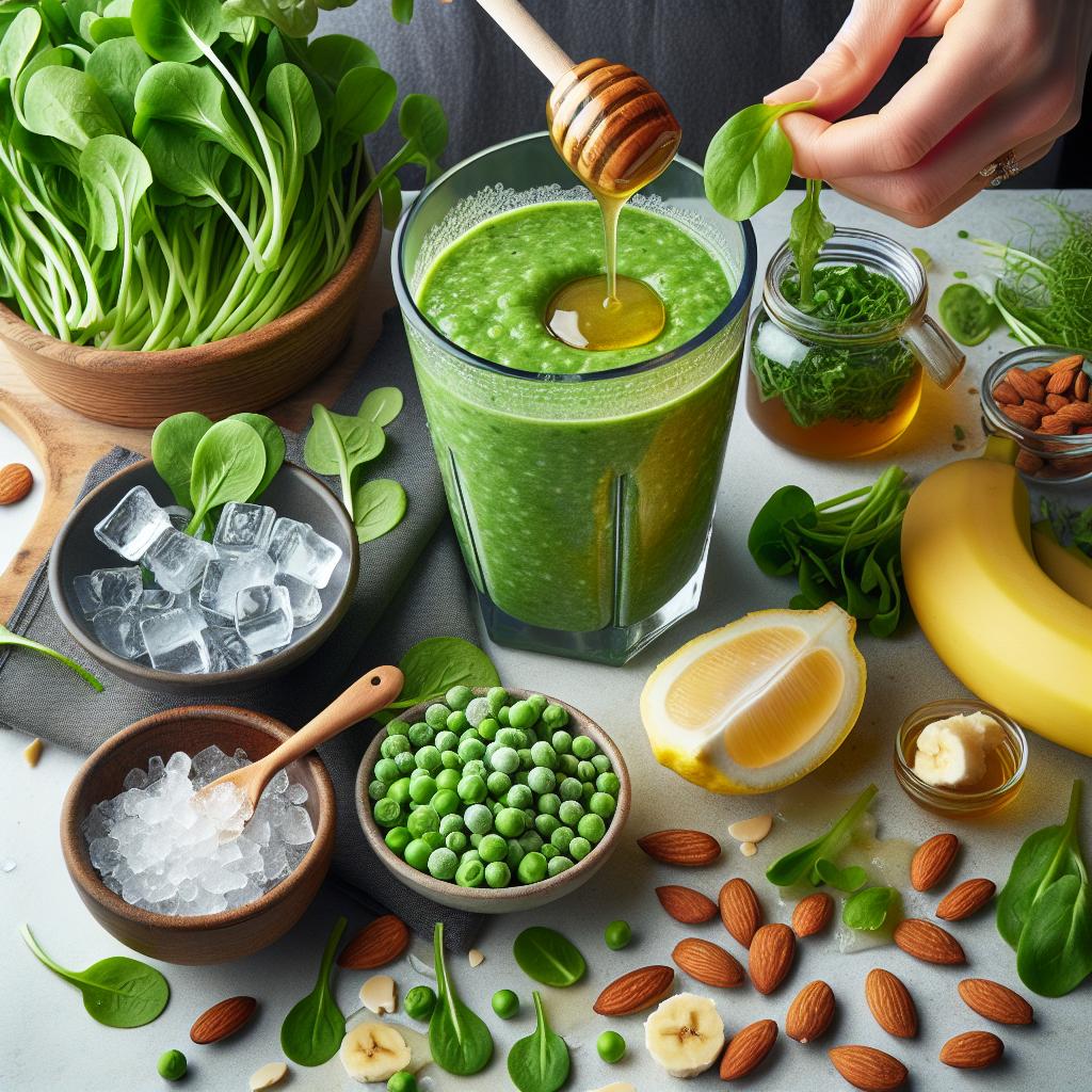 Pea and Watercress Smoothie