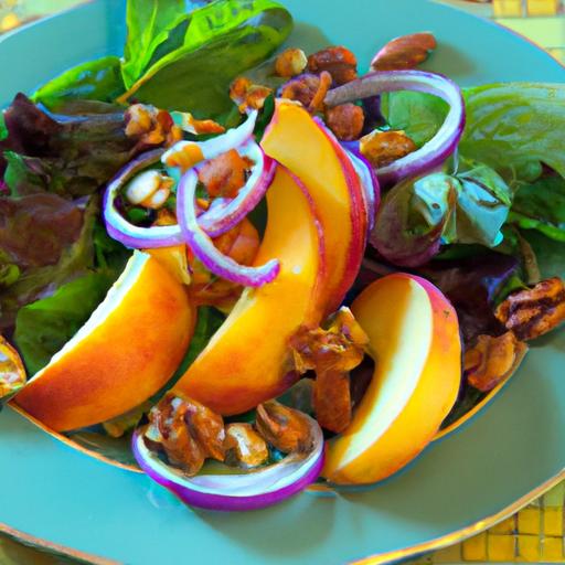 peach and apricot salad