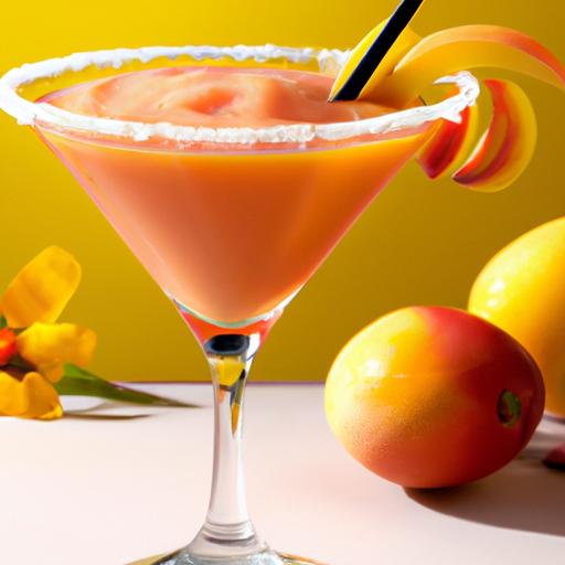 peach and mango daiquiri