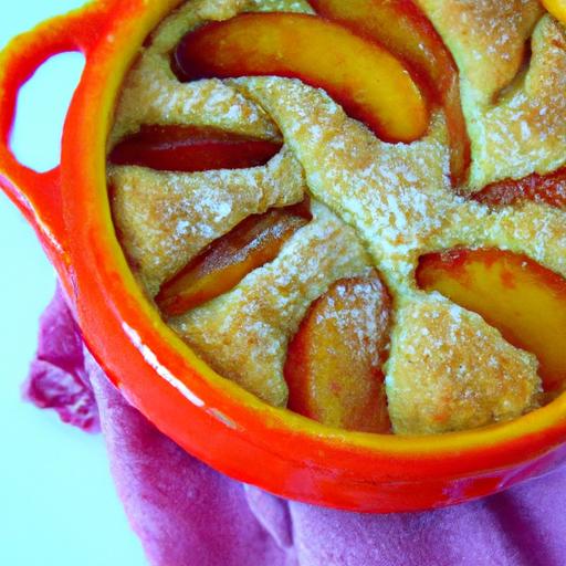 Peach and Nectarine Cobbler