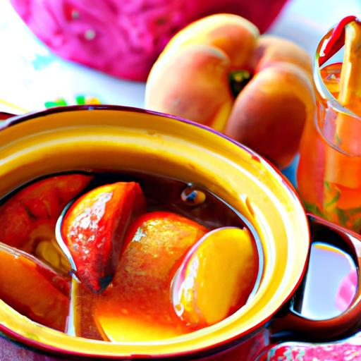 Peach and Nectarine Compote