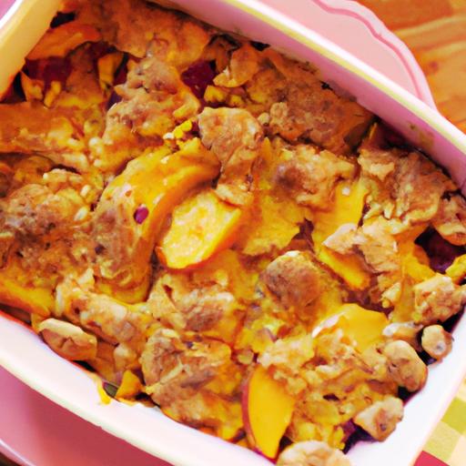 Peach and Nectarine Crisp