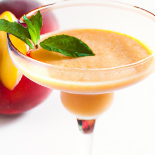 Peach and Nectarine Daiquiri