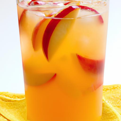 Peach and Plum Sangria