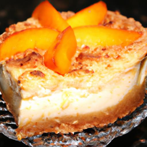 Peach Cobbler Cheesecake