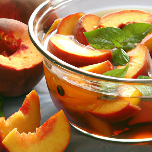 peach compote