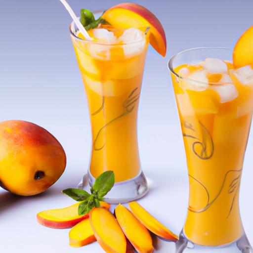 peach mango lemonade