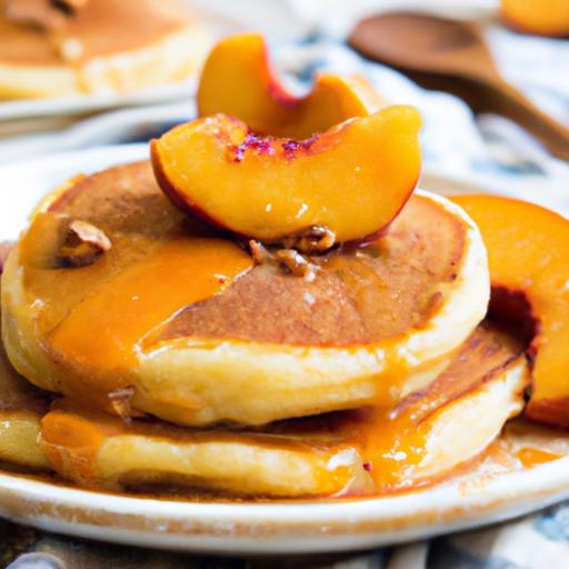 peach pancakes