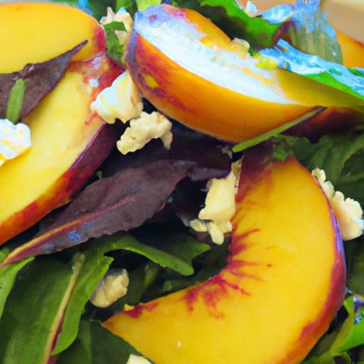 peach salad