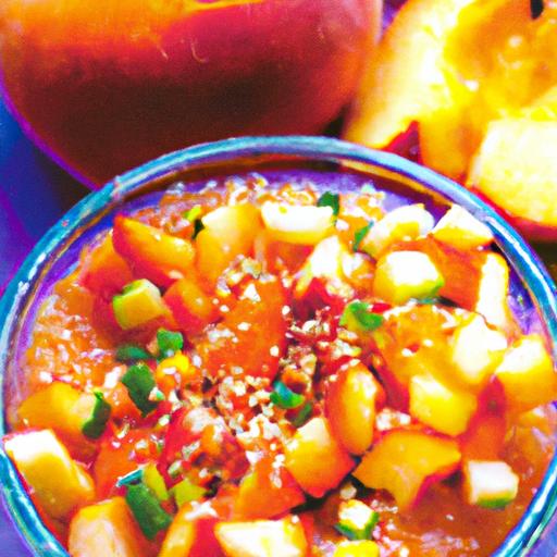 peach salsa