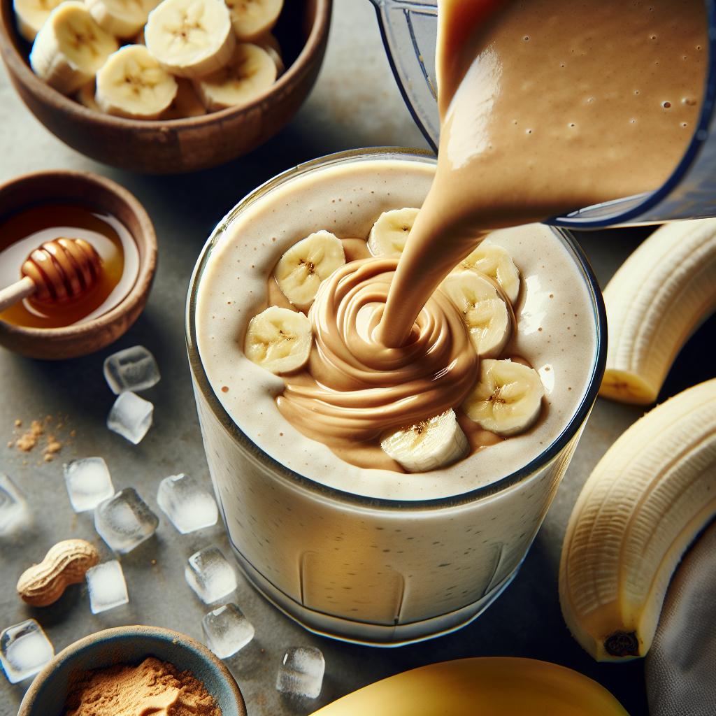 Peanut Butter Banana Smoothie