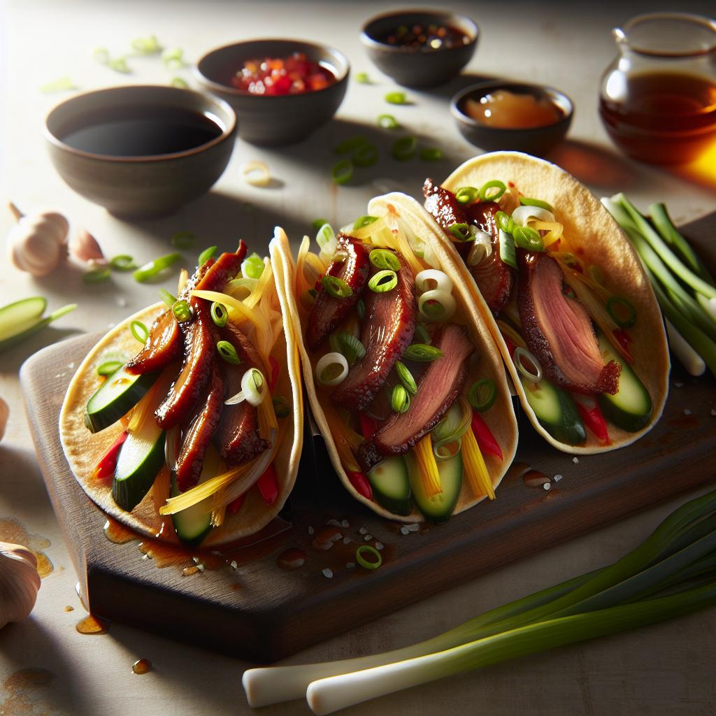 Peking Duck Tacos