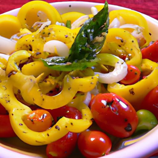 Pepper and Tomato Salad