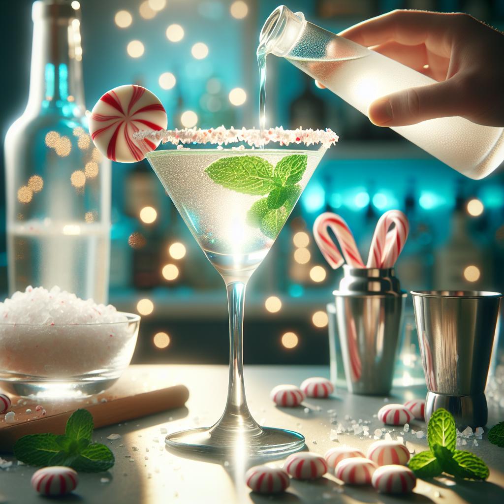 peppermint martini