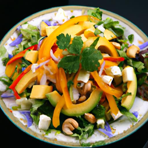 peruvian lucuma salad