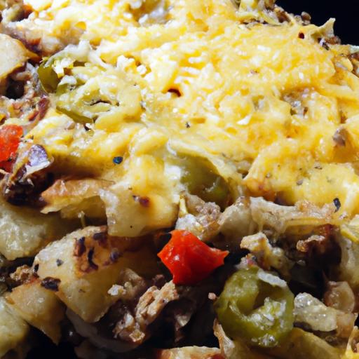 philly cheesesteak hashbrowns