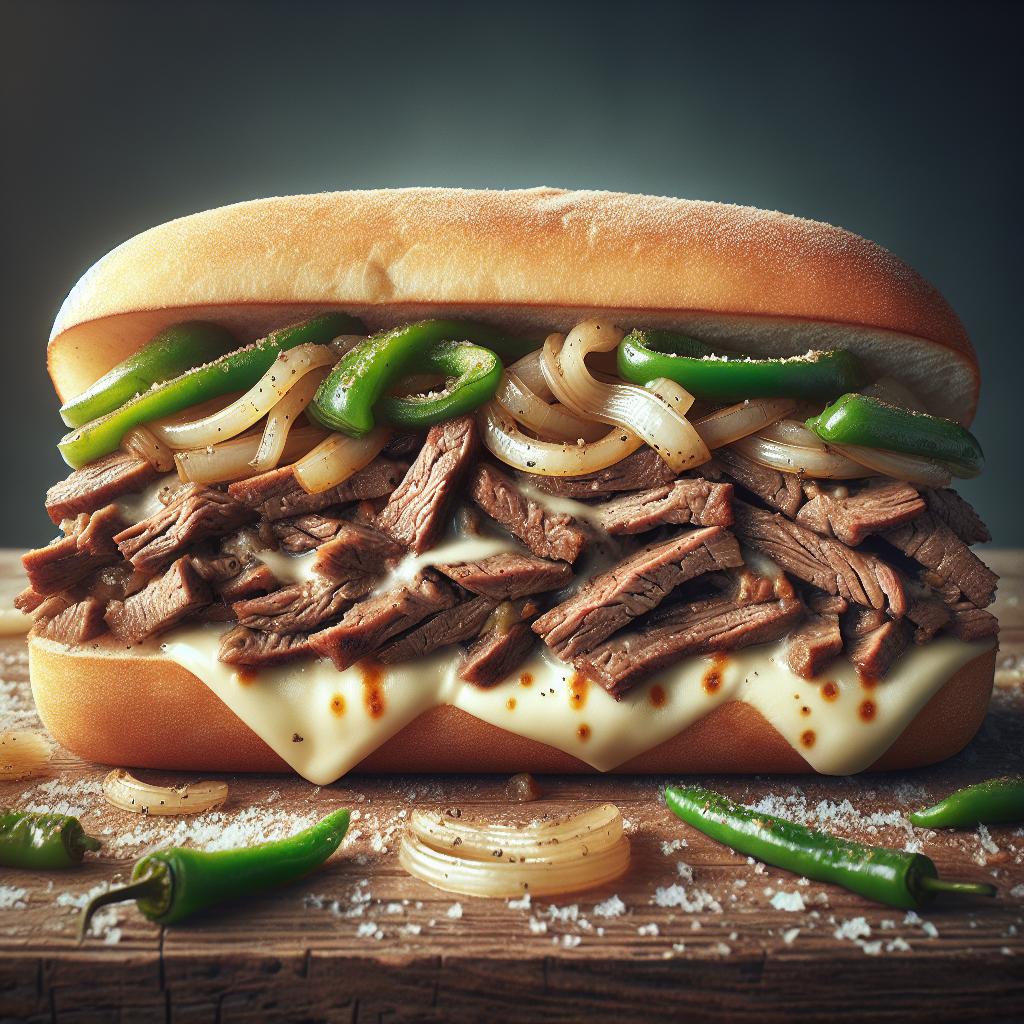 Philly Cheesesteak Sandwich