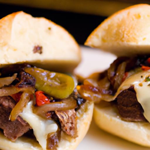 Philly Cheesesteak Sliders