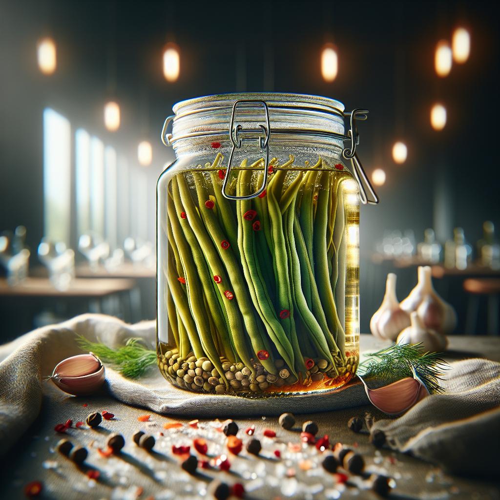 pickled green beans