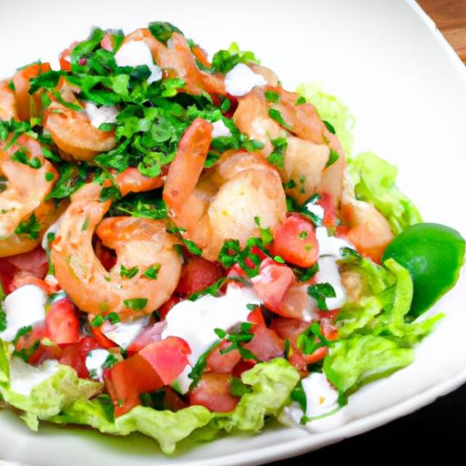 Pico de Gallo Con Camarones