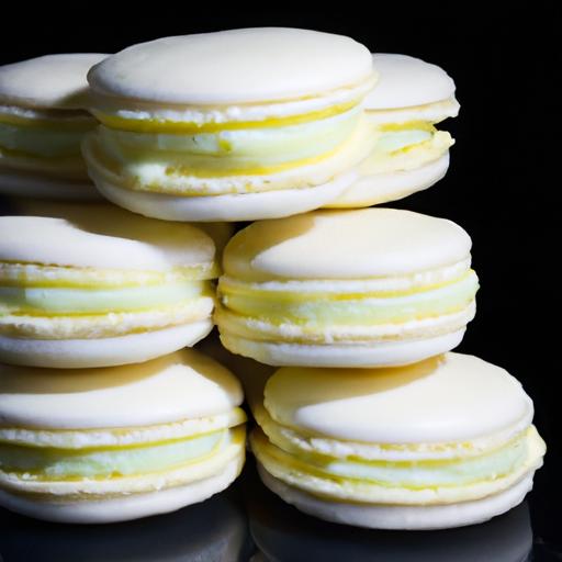 Pina Colada Macarons