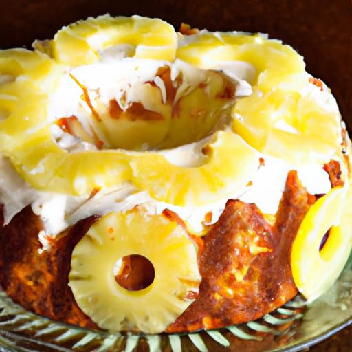 Pineapple Angel Food Cake