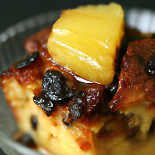 pineapple bread pudding