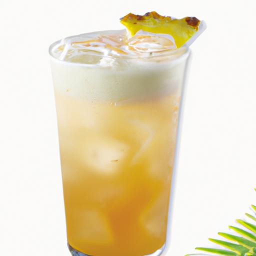 pineapple coconut italian soda