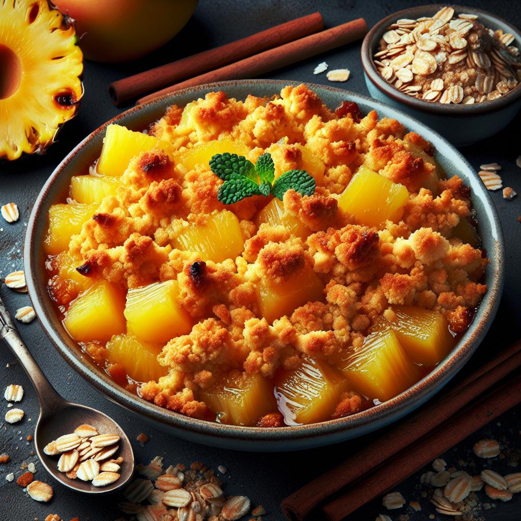 Pineapple Crumble